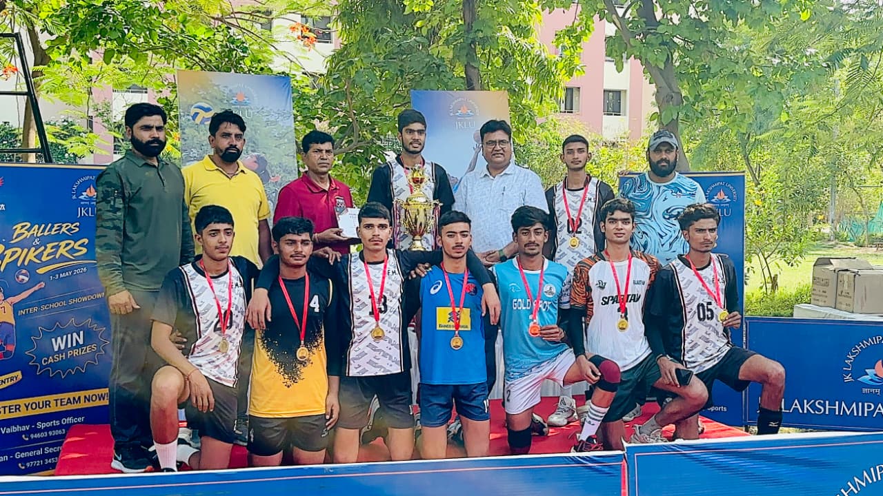FMS volleyball boys won Gold medal